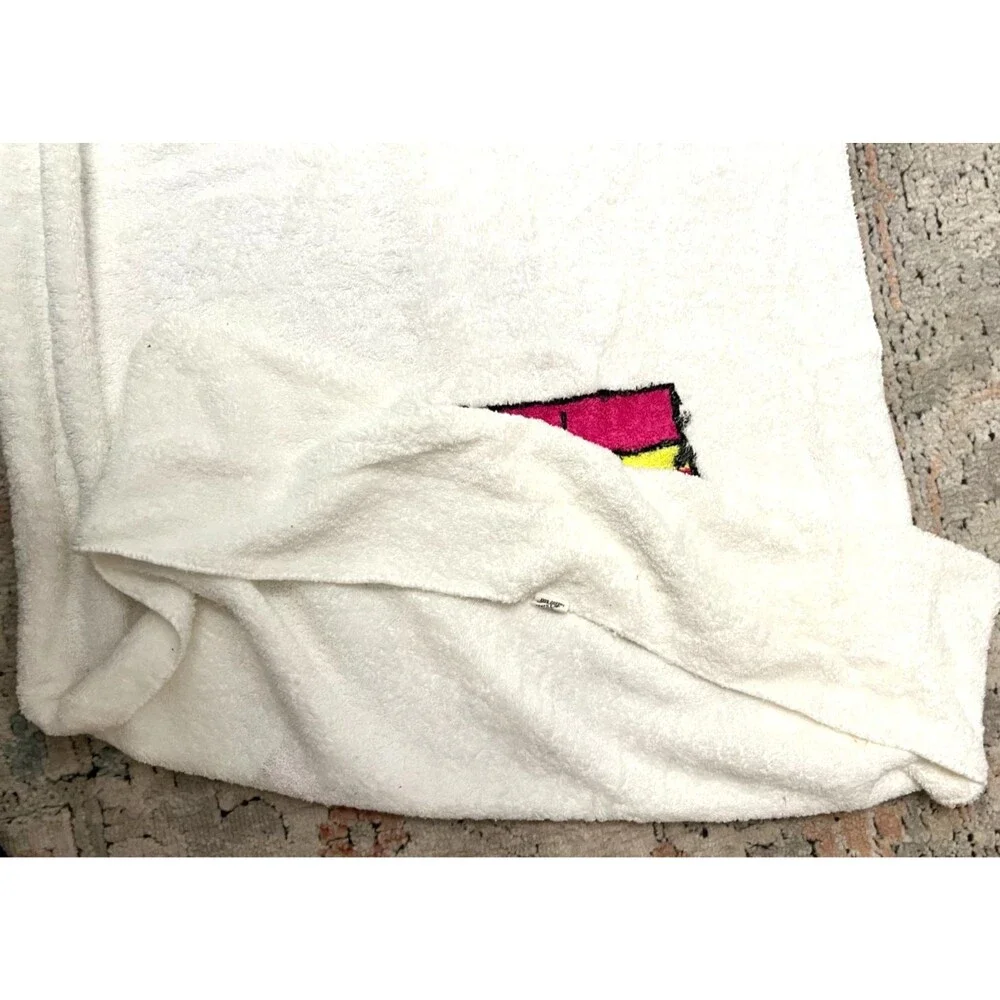 VTG RARE HAWAIIAN TROPIC Beach Lounge Chair Cover Chaise Towel Volleyball Cotton